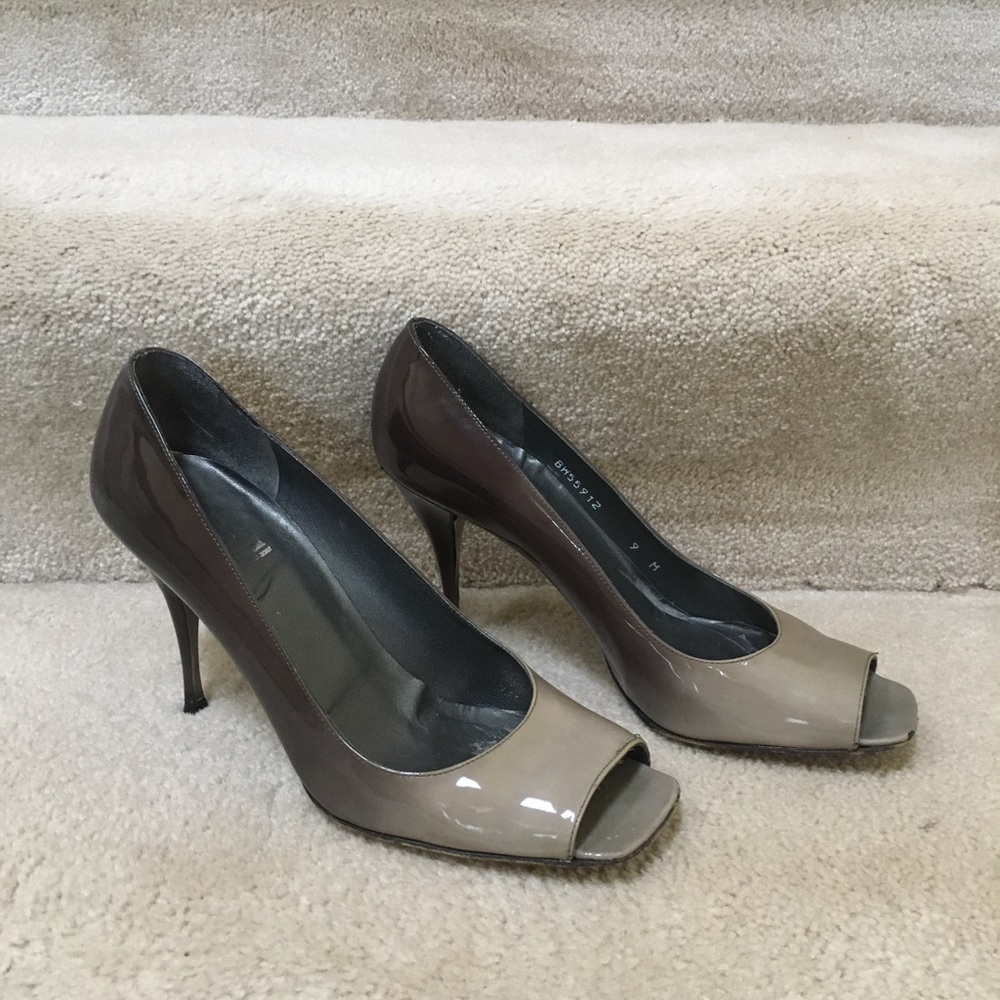 Stuart Weitzman patent ombré heels